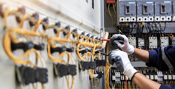 Professional Electrician technician working in Bethpage, NY